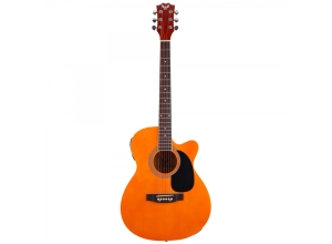 Angel AFG100CE-N Naturel Cutaway Elektro Akustik Gitar